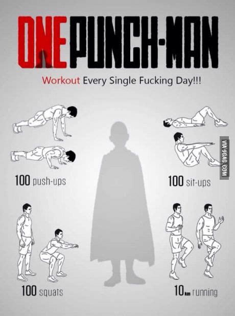 one punch man training regime|Saitama Workout: One Punch Man Training .